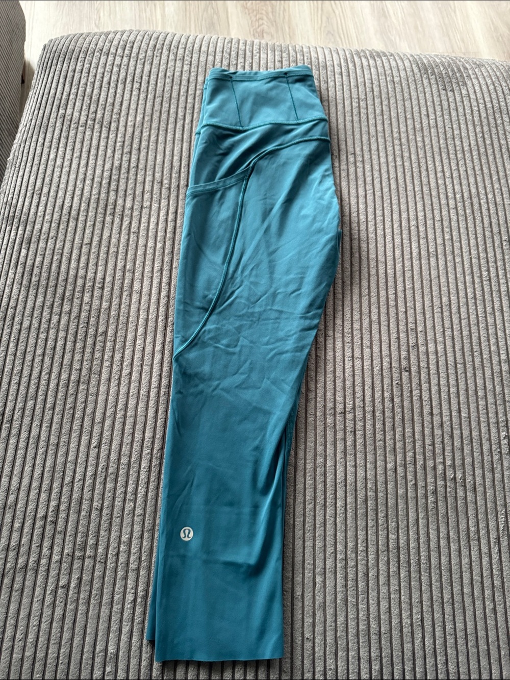 lululemon athletica Teal High-Rise Seam Detail Leggings